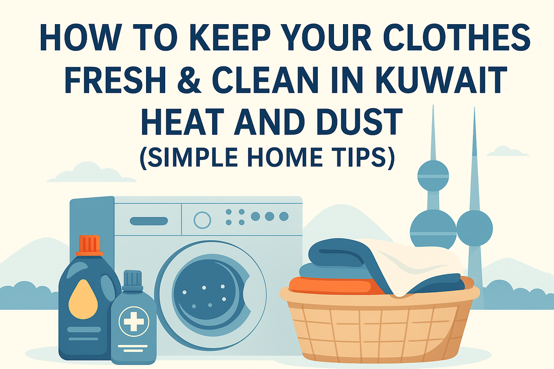 How to Keep Your Clothes Fresh & Clean in Kuwait’s Heat and Dust