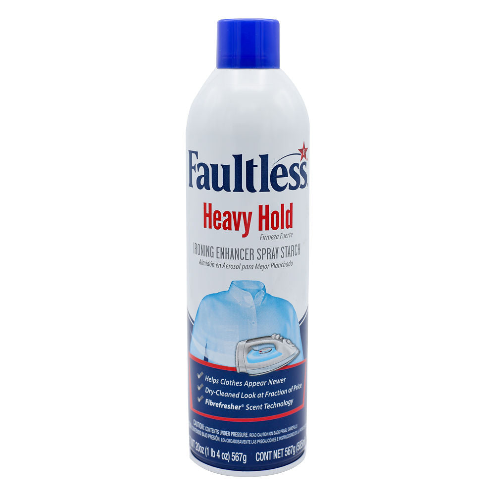 Faultless Heavy Finish Ironing Spray Starch (20oz / 567g)