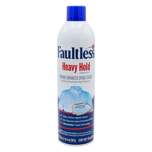 Faultless Heavy Finish Ironing Spray Starch (20oz / 567g)