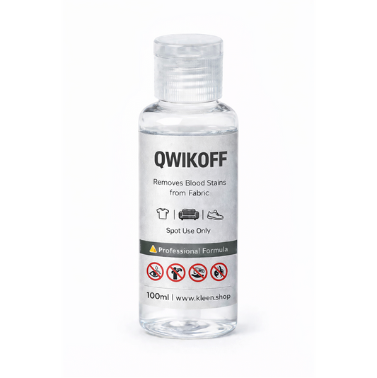 QwikOff – Blood Stain Remover for Fabric (100ml)