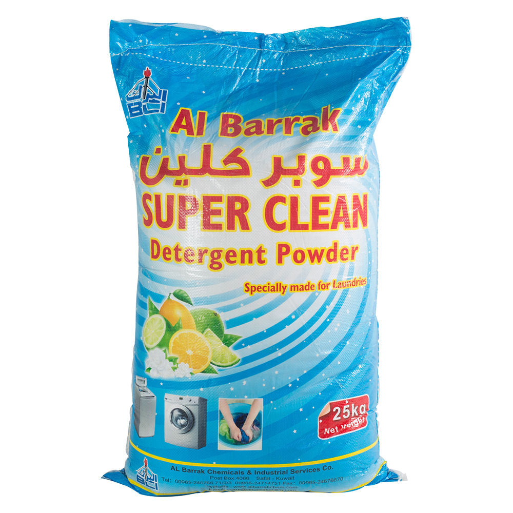 Super Clean Detergent Powder (25kg) – Specially Made for Laundries