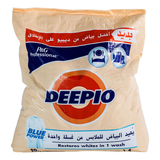 Deepio Professional Laundry Detergent Powder (22kg) – Blue Power